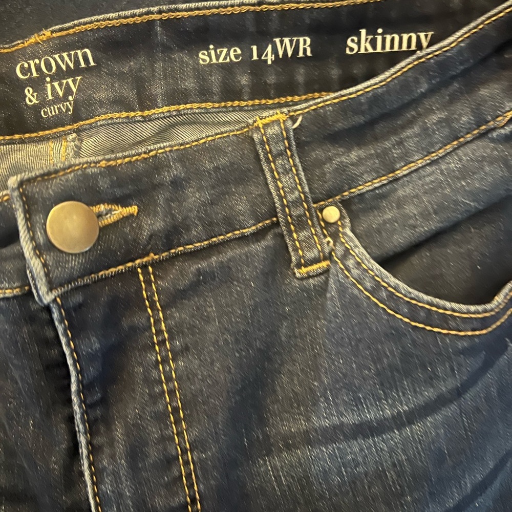 Crown and Ivy Curvy | Skinny Jeans | 14WR - Picture 4 of 5